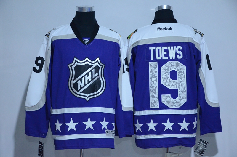 2017 NHL Chicago Blackhawks #19 Toews blue All Star jerseys->more nhl jerseys->NHL Jersey